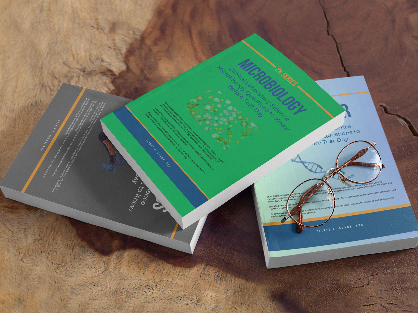 a set of Clinical Laboratory Science workbooks with over 2000 well-curated multiple-choice questions and answers for students and professionals preparing for MT/ MLS ASCP and other board examinations. It includes, Molecular, Hematology, Microbiology, Cytogenetics, Blood bank, and much more.